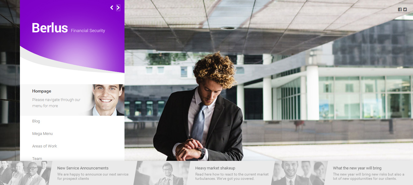 Berlus - Business and Law Firm WordPress Theme