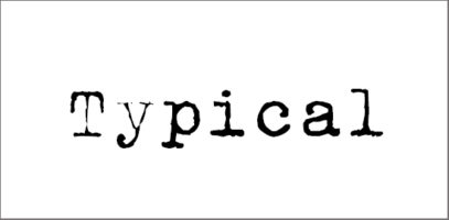 typewriter font microsoft word
